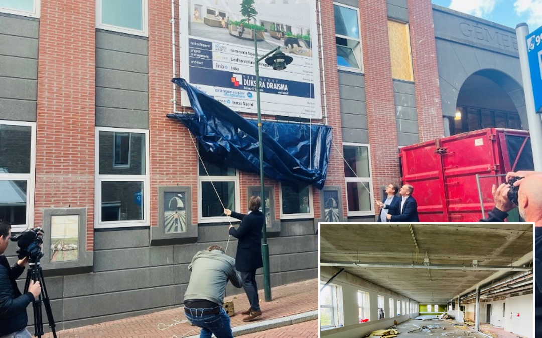 Startsein verbouwing gemeentehuis Dokkum