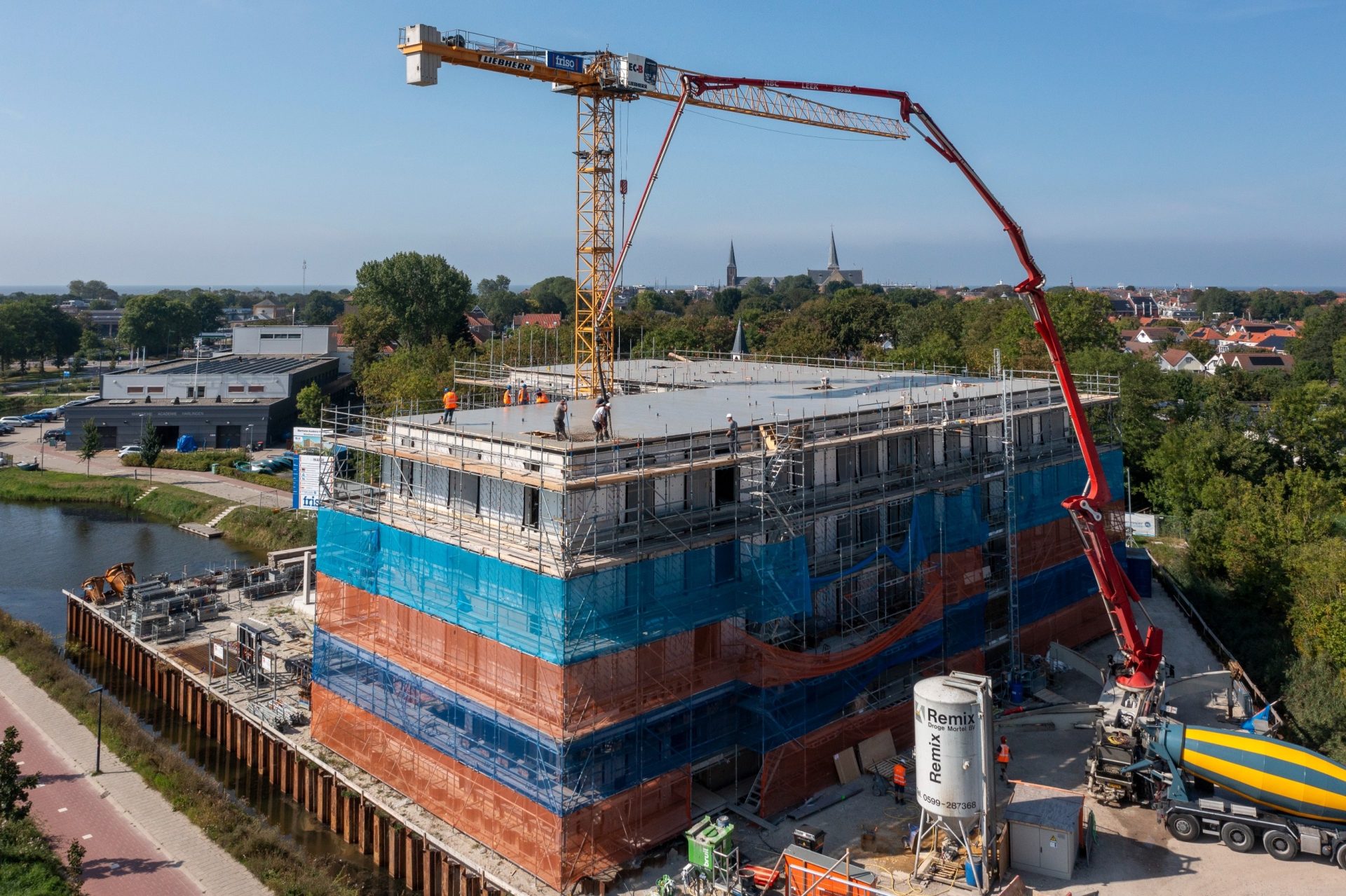 Hoogste punt voor nieuwbouw Maritieme Academie Harlingen