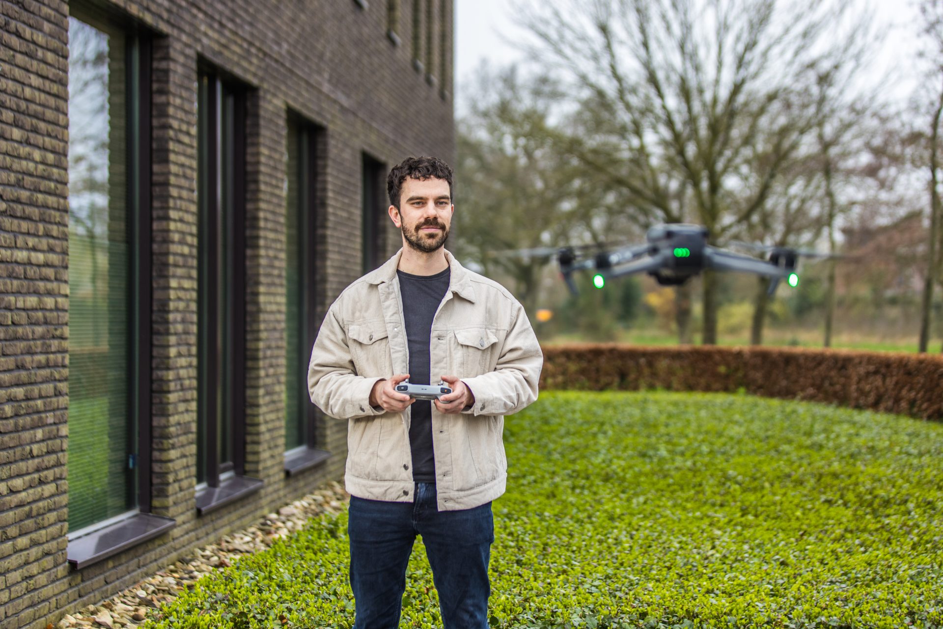 Gebouwinspectie NEN2767 met drone.