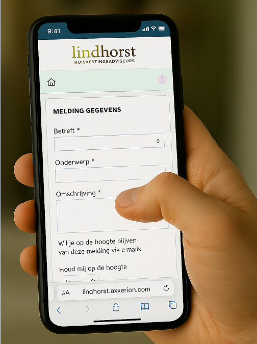 De LindHorst vastgoedservice is verbeterd!